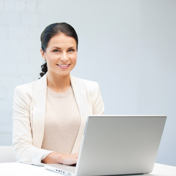 automation consultant working with a client